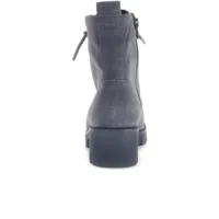 Gabor Ankelstøvle med hæl og glimmersnørebånd