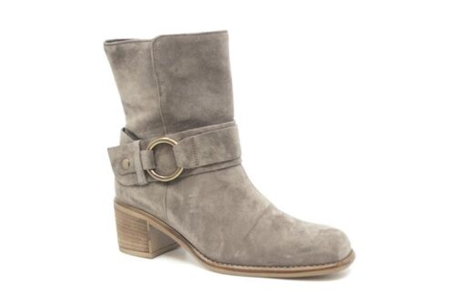 Gabor støvle i beige ruskind