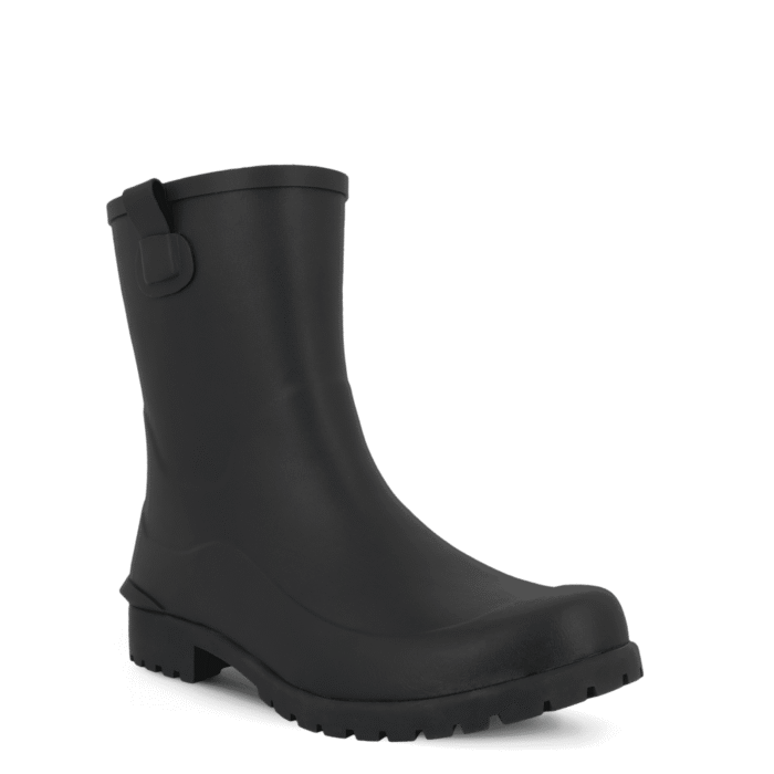 Green Comfort gummistøvle, model Storm Soghie i sort