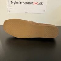 Gabor loafer-sejlersko i brun ruskind