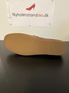 Gabor loafer-sejlersko i brun ruskind