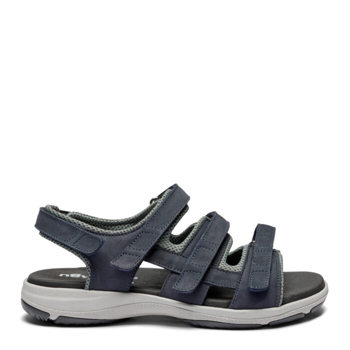 New Feet navy blå sportssandal, unisex