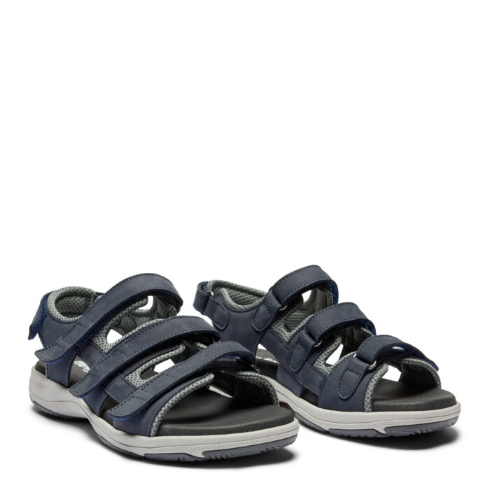 New Feet navy blå sportssandal, unisex