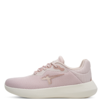 Tamaris sneaker i rosa mesh, let og luftig sko.