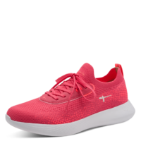 Tamaris pink mesh, let og vaskbar sneaker