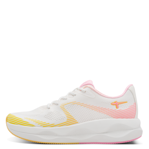 Tamaris sneaker i hvid mesh, let og luftig sko.