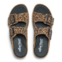 New Feet slippers i leopard print