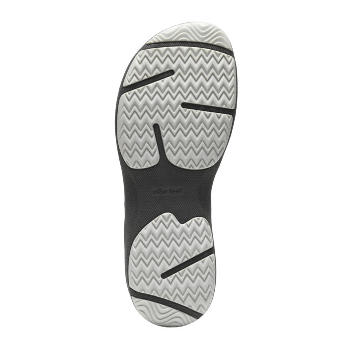 New Feet blå sandal med krydsremme
