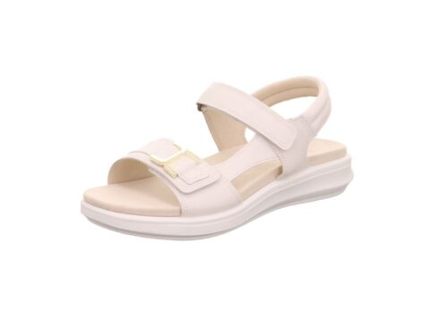 Legero damesandal i beige skind