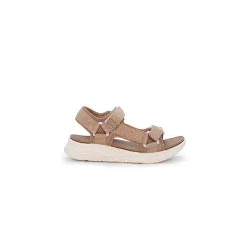 Duffy damesandal i beige. Kan tåle vand