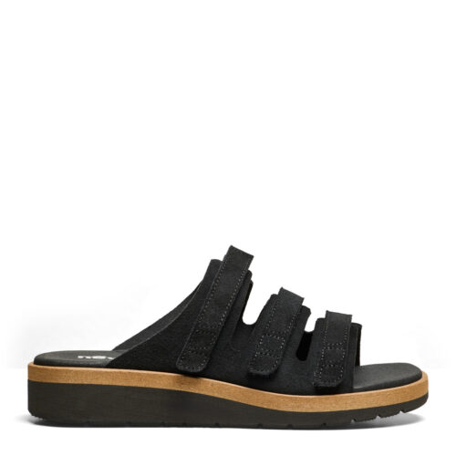 New Feet sandal med 3 velcroremme, lige til at stikke foden i.