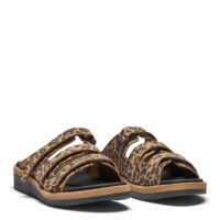New Feet sandal med 3 velcroremme, lige til at stikke foden i.