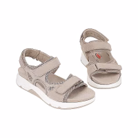 Rolling Soft beige nubuck damesandal