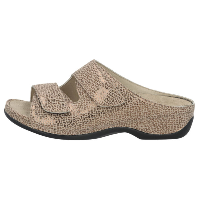 Berkemann dameslippers i lyst nubuck