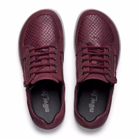 New Feet bred bordeaux sko