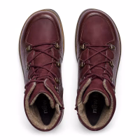 New Feet kort bordeaux skind støvle