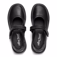 New Feet ballerina i sort