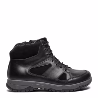 New Feet bred støvle med snøre og lynlås. Tex membran, der holder vandet ude.
