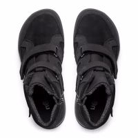 New Feet bred støvle med velcro og lynlås. Tex membran, der holder vandet ude.