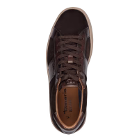 Tamaris herre sneaker i brun ruskind