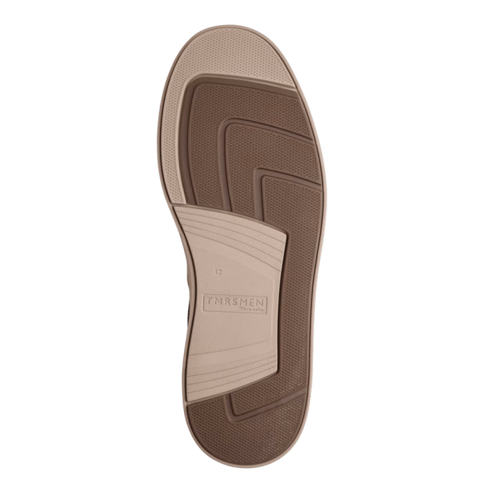 Tamaris herre sneaker i brun ruskind